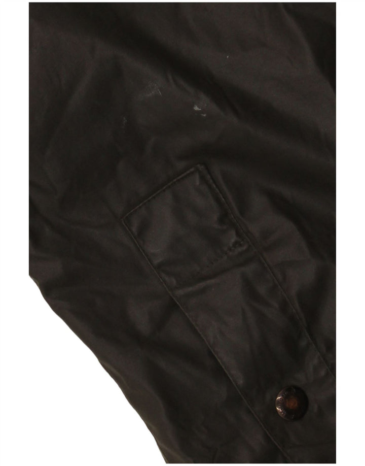 Vintage herre vokset bomuldsjakke UK 40 Large Green