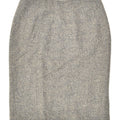 HOBBS Womens Straight Skirt UK 14 Large W32 Grey Flecked Polyester | Vintage Hobbs | Thrift | Second-Hand Hobbs | Used Clothing | Messina Hembry 