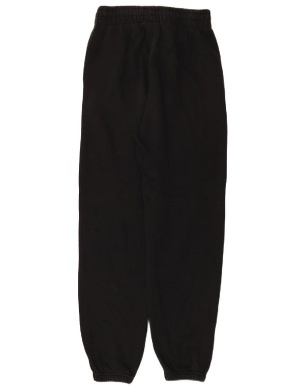 Adidas Dame Loose Fit træningsdragt Bukser Joggers UK 8 Small Black Bomuld