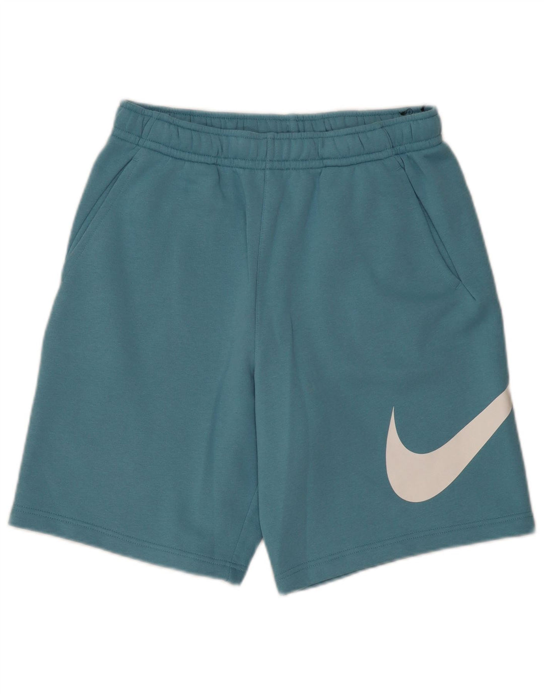 Nike grafiske sportsshorts til mænd mellemblå bomuld
