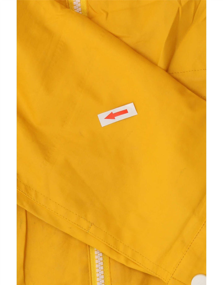 Marks & Spencer Dame Hætte Oversized Regnjakke UK 14 Stor Gul