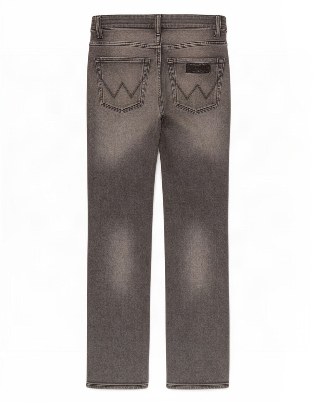 Wrangler Herre Skanders Straight Jeans W30 L30 Grå Bomuld