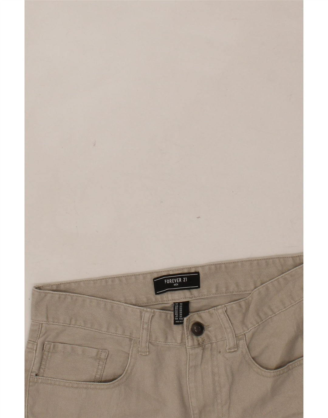 FOREVER 21 Mens Denim Shorts W30 Medium Grey Vintage Forever 21 and Second-Hand Forever 21 from Messina Hembry 