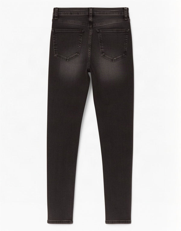 Topshop Dame Skinny Jeans W28 L28 Grå Bomuld