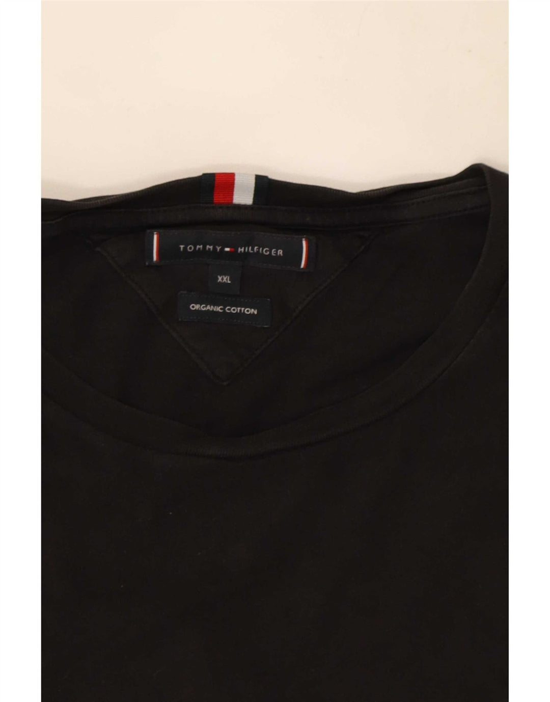 Tommy Hilfiger Herre Grafisk T-Shirt Top 2XL Sort