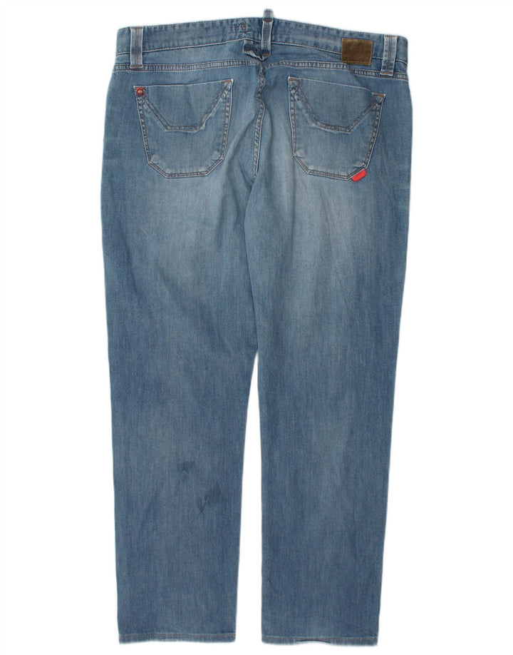 Jeckerson Straight Jeans til mænd W38 L30 blå bomuld
