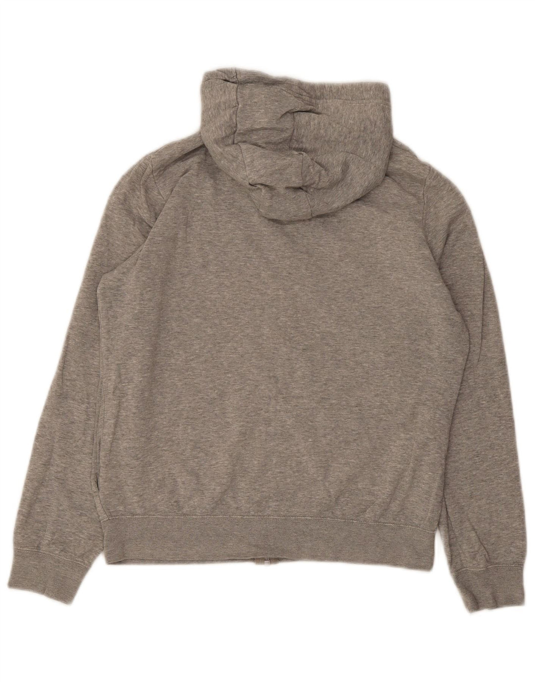 Nike Dame Oversized Hættetrøje Sweater UK 10 Lille Grå Bomuld