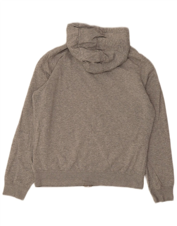 Nike Dame Oversized Hættetrøje Sweater UK 10 Lille Grå Bomuld