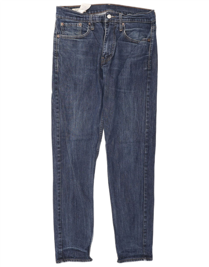 Levi's Herre 511 Tapered Slim Jeans W32 L32 Blå Bomuld