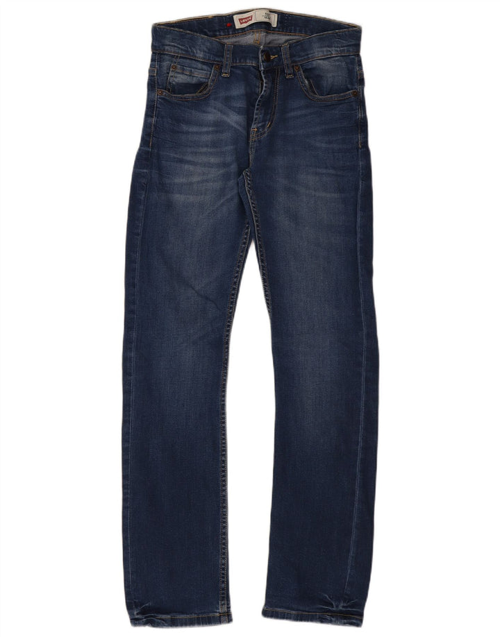 Levi's Boys 511 Slim Jeans 13-14 år W26 L29 Blå Bomuld