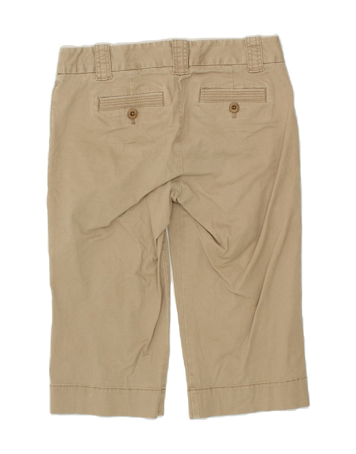 J. CREW Womens Bermuda Chino Shorts US 6 Medium W30  Beige Cotton Vintage J. Crew and Second-Hand J. Crew from Messina Hembry 
