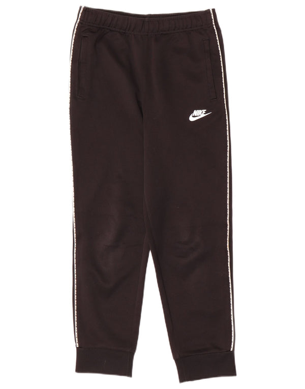 Nike Boys Graphic Tracksuit Trousers Joggers 12-13 Years Large Black