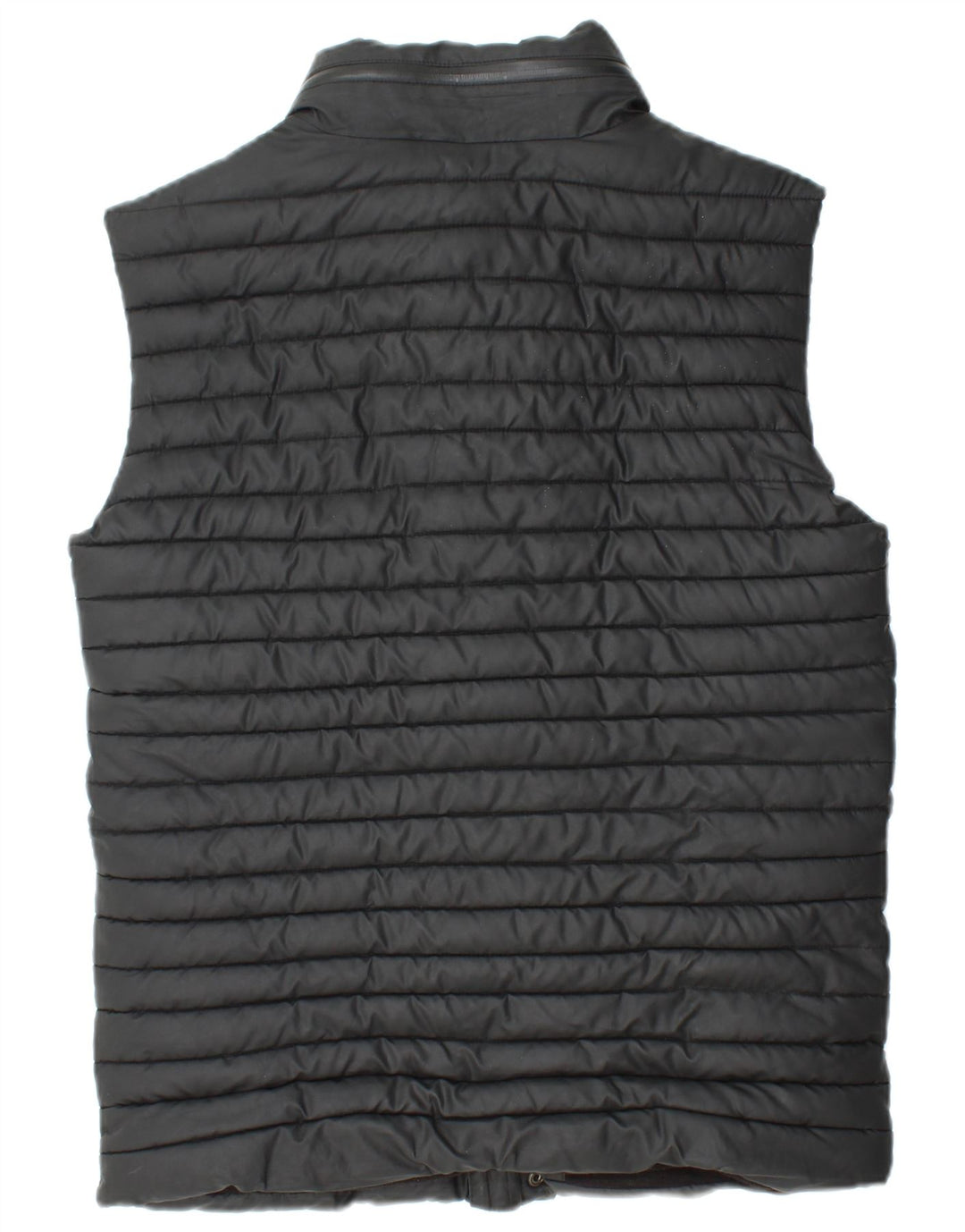 SUPERDRY Mens Padded Gilet UK 40 Large Black Polyester