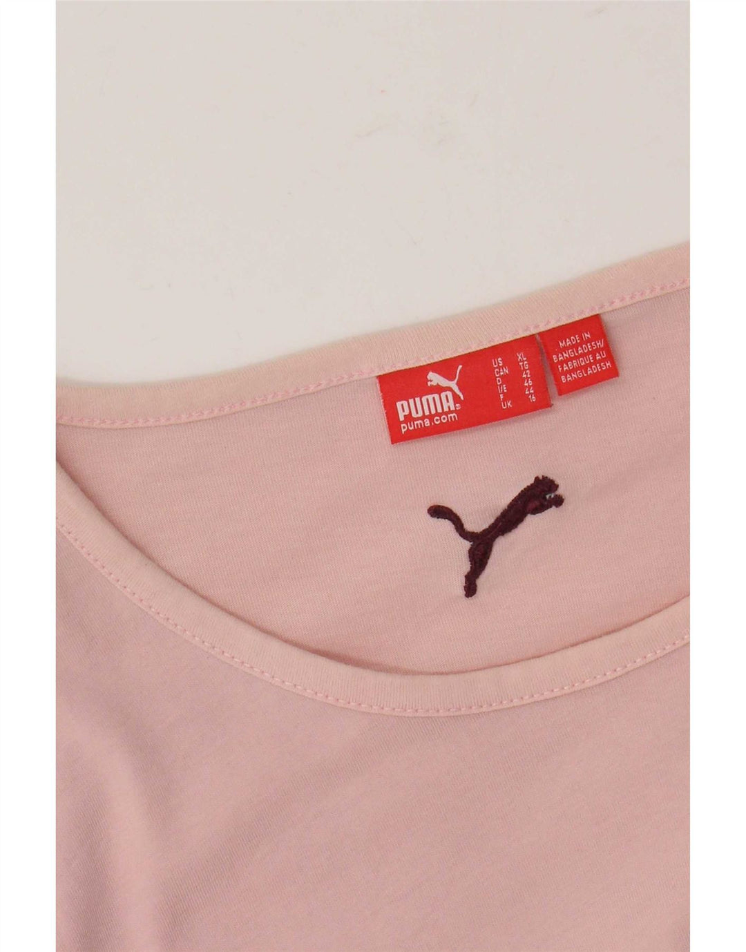Puma Graphic Sweatshirt Jumper UK 16 Large Pink