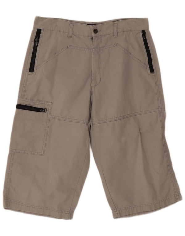 Tom Tompson Herre Cargo Shorts Medium W30 Grå Bomuld