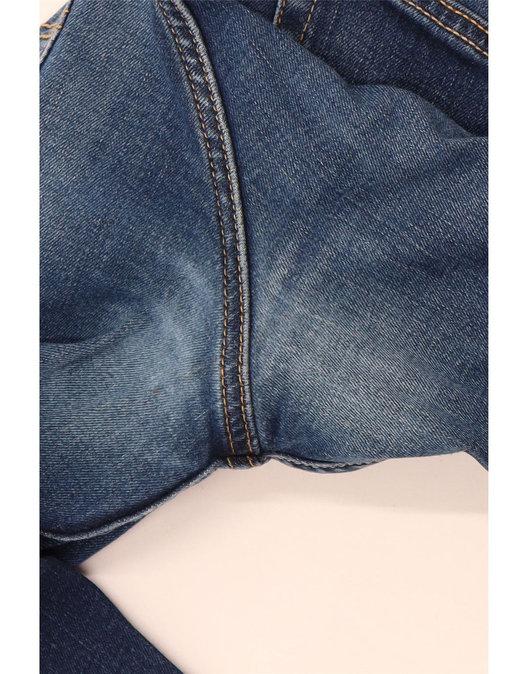 Mustang Dame Tramper Slim Jeans W32 L32 Blå Bomuld