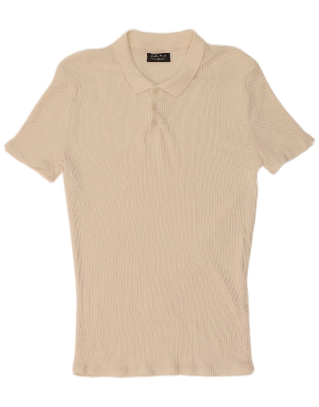 Zara Polo Shirt til mænd XL Hvid