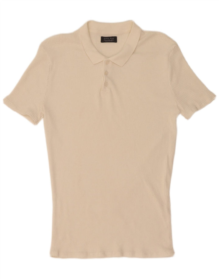 Zara Polo Shirt til mænd XL Hvid