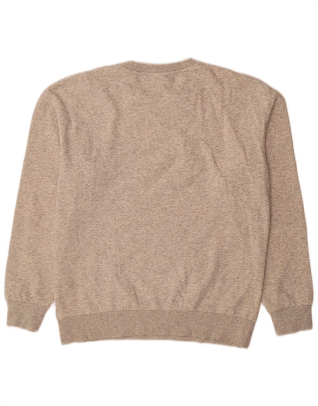 Jack & Jones Sweatshirt til mænd, stor grå flækket bomuld