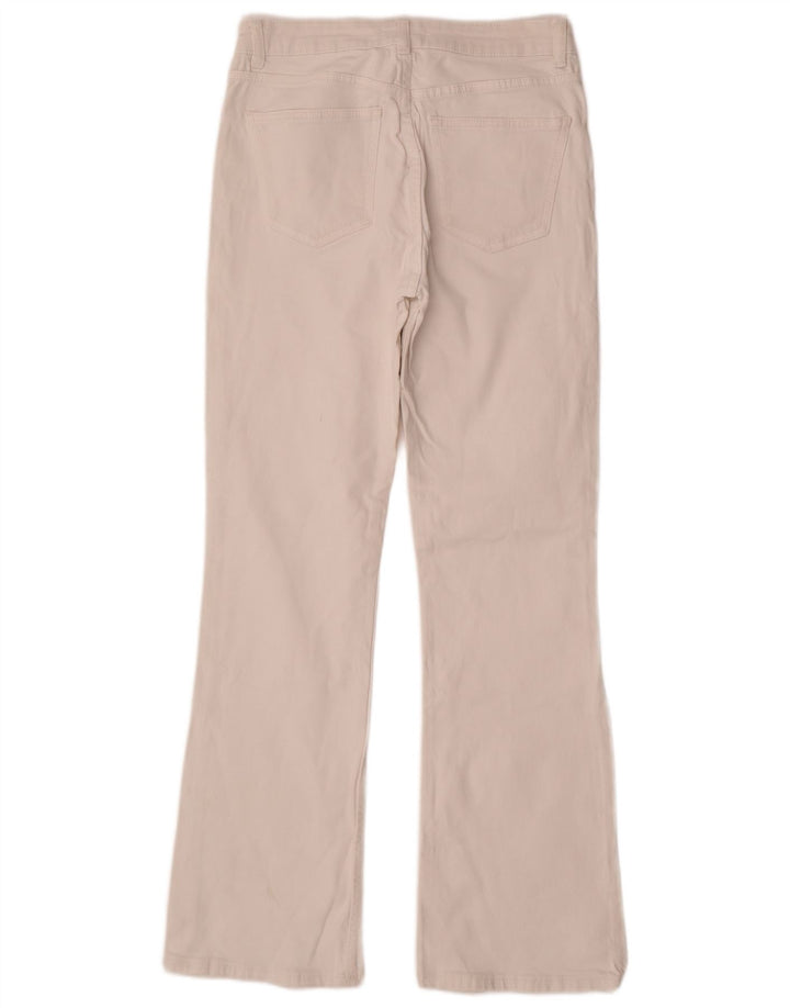 Zara Dame Bootcut Jeans EU 38 Small W28 L31 White