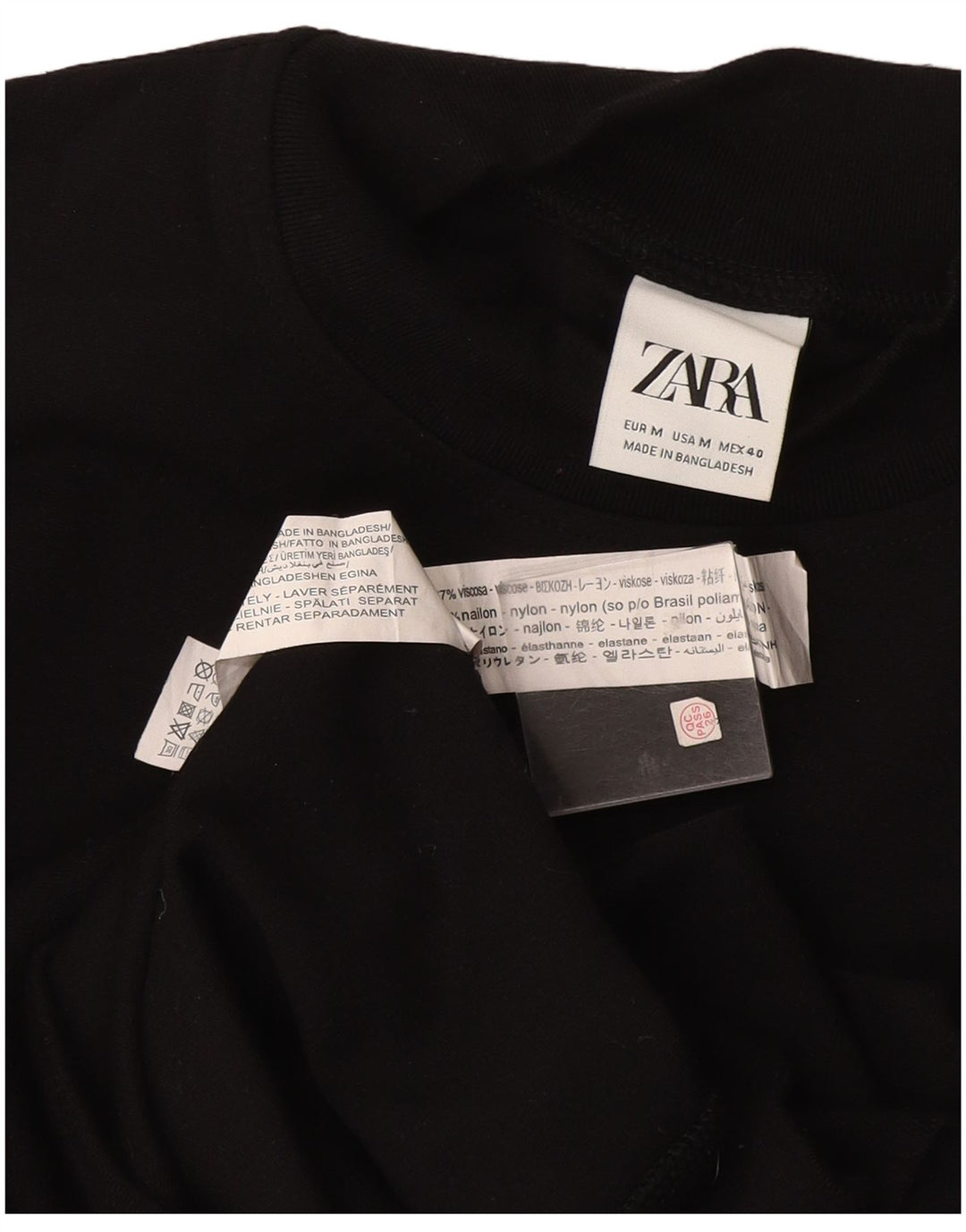 Zara Sweatshirt Jumper UK 14 Medium Sort Viscose