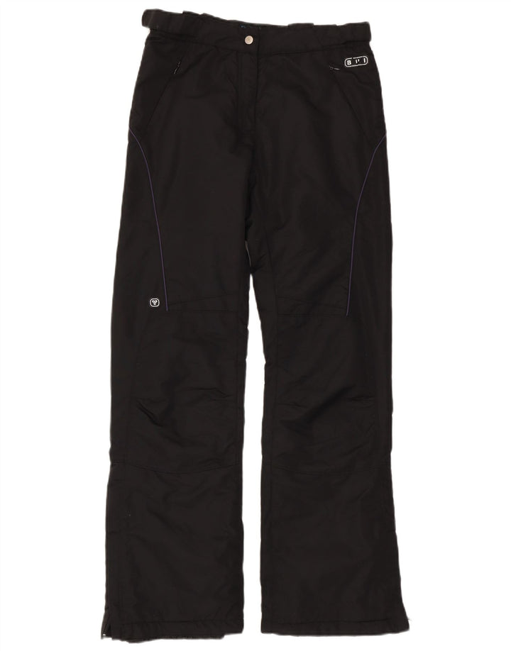 Brugi Dame Skibukser UK 10 Small Black Polyamide
