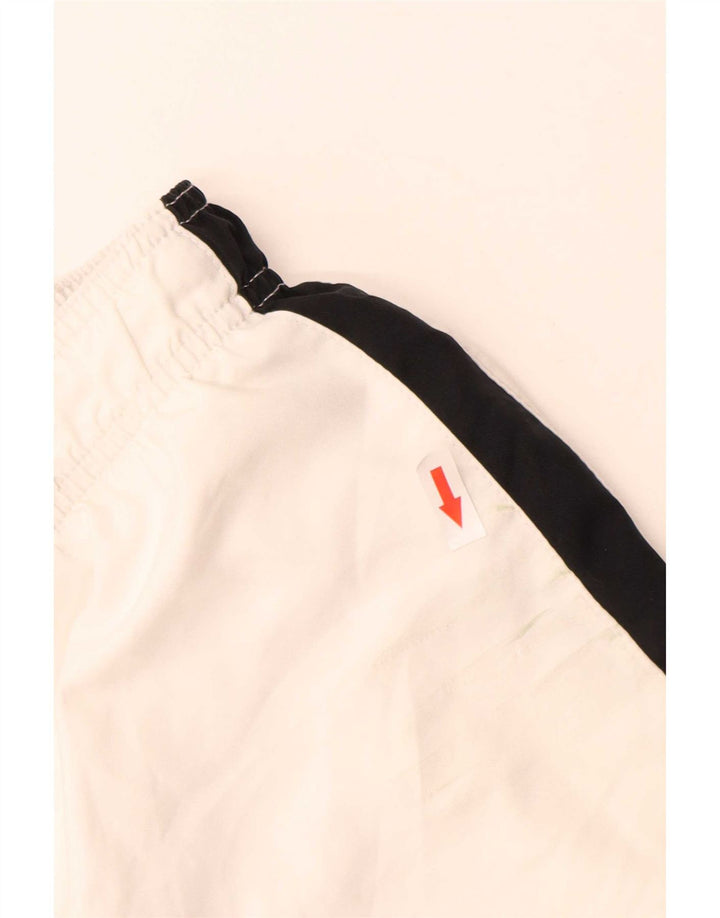 Nike Herre Dri Fit Sportsshorts Medium White Colourblock Polyester