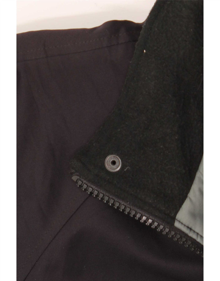 Trussardi Herre Windbreaker Coat IT 50 Stor Sort Polyester