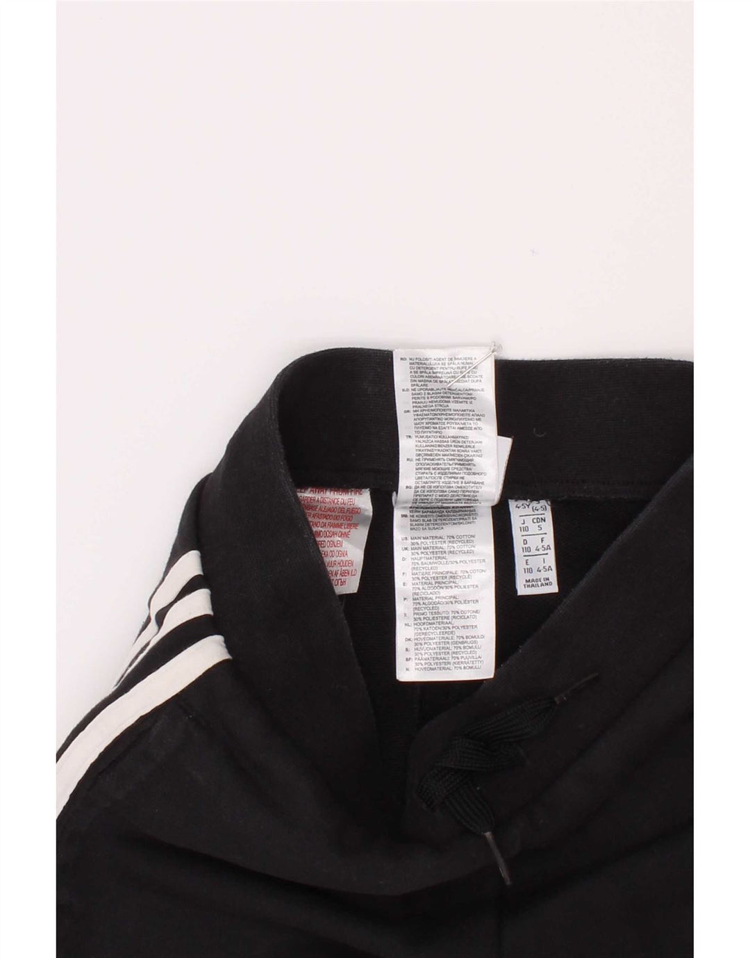 Adidas Boys Sports Shorts 4-5 år Sort Bomuld