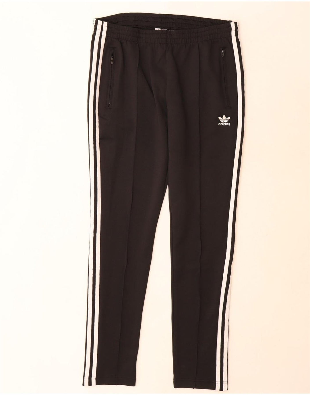 Adidas Træningsdragtsbukser til kvinder UK 14 Medium Sort Polyester