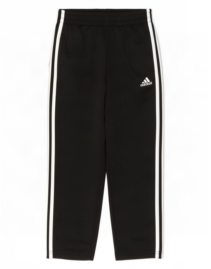 Adidas Træningsdragtsbukser til drenge 5-6 år Sort