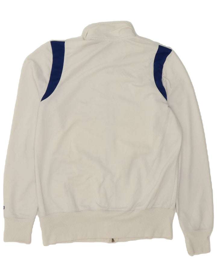 NIKE Womens Tracksuit Top Jacket UK 18 XL White Polyester Vintage Nike and Second-Hand Nike from Messina Hembry 