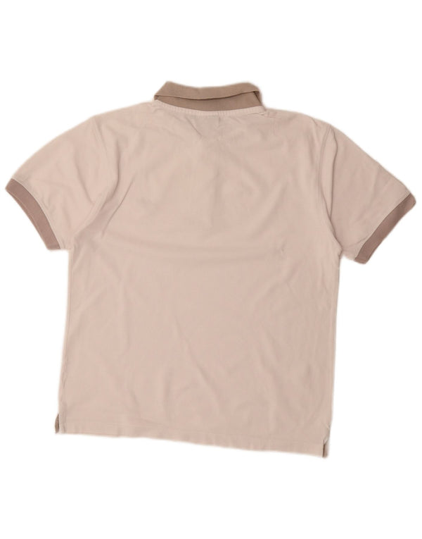 Lotto Herre Polo Shirt Medium White Colourblock