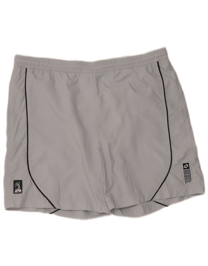 LOTTO Sportshorts til mænd Large Grå Polyester