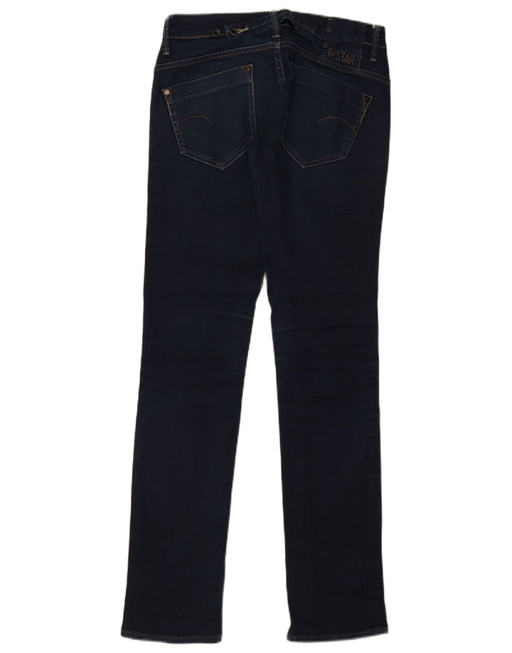 G-Star lige jeans til kvinder W30 L36 marineblå bomuld
