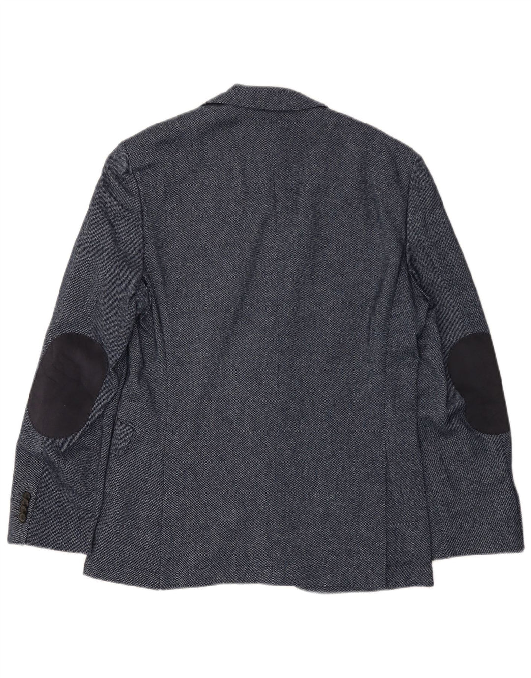 HUGO BOSS Herre 2-knaps blazerjakke EU 46 Lille marineblå uld