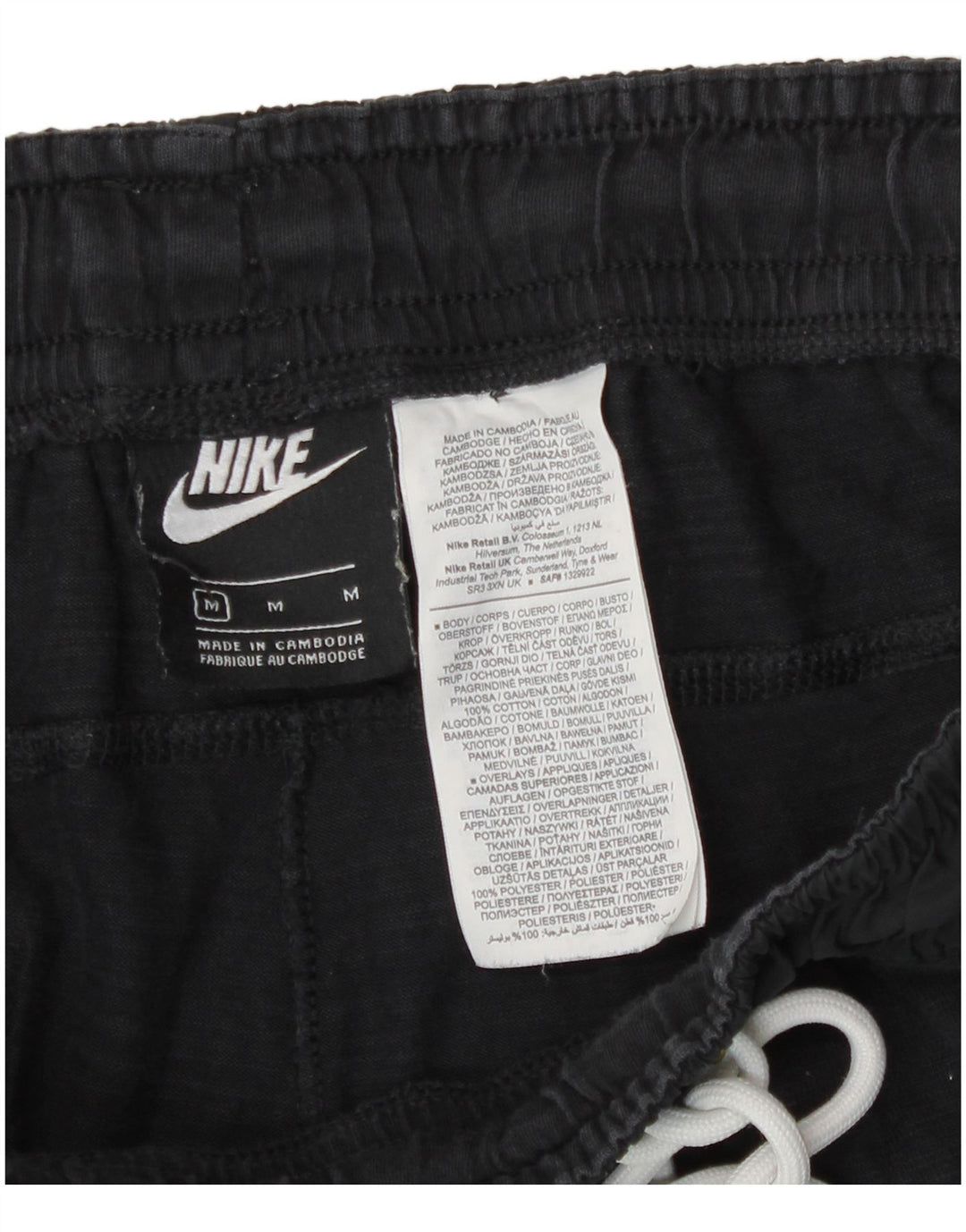 Nike Træningsdragt bukser til mænd Joggers Medium Marineblå Bomuld