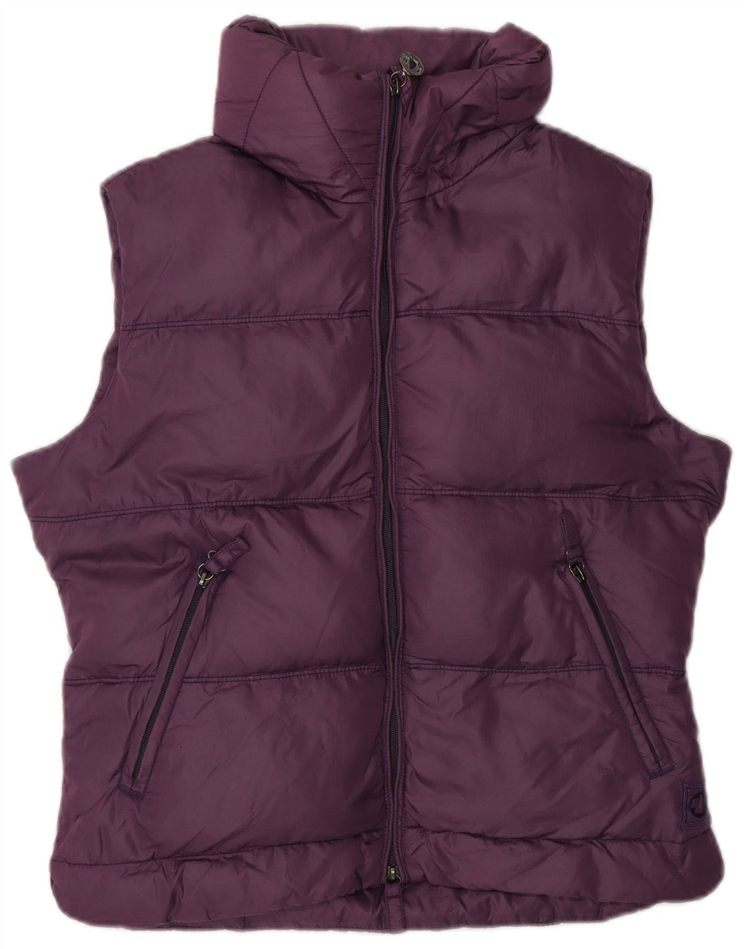 MURPHY & NYE Polstret Gilet til kvinder UK 14 Medium Purple Nylon