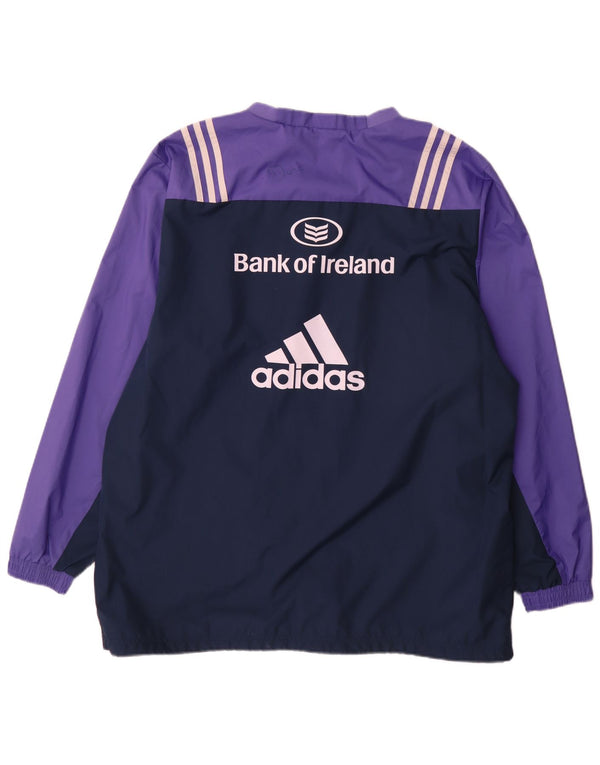 Adidas Herre Munster Rugby Pullover Træningsdragt Top Stor Lilla Sports