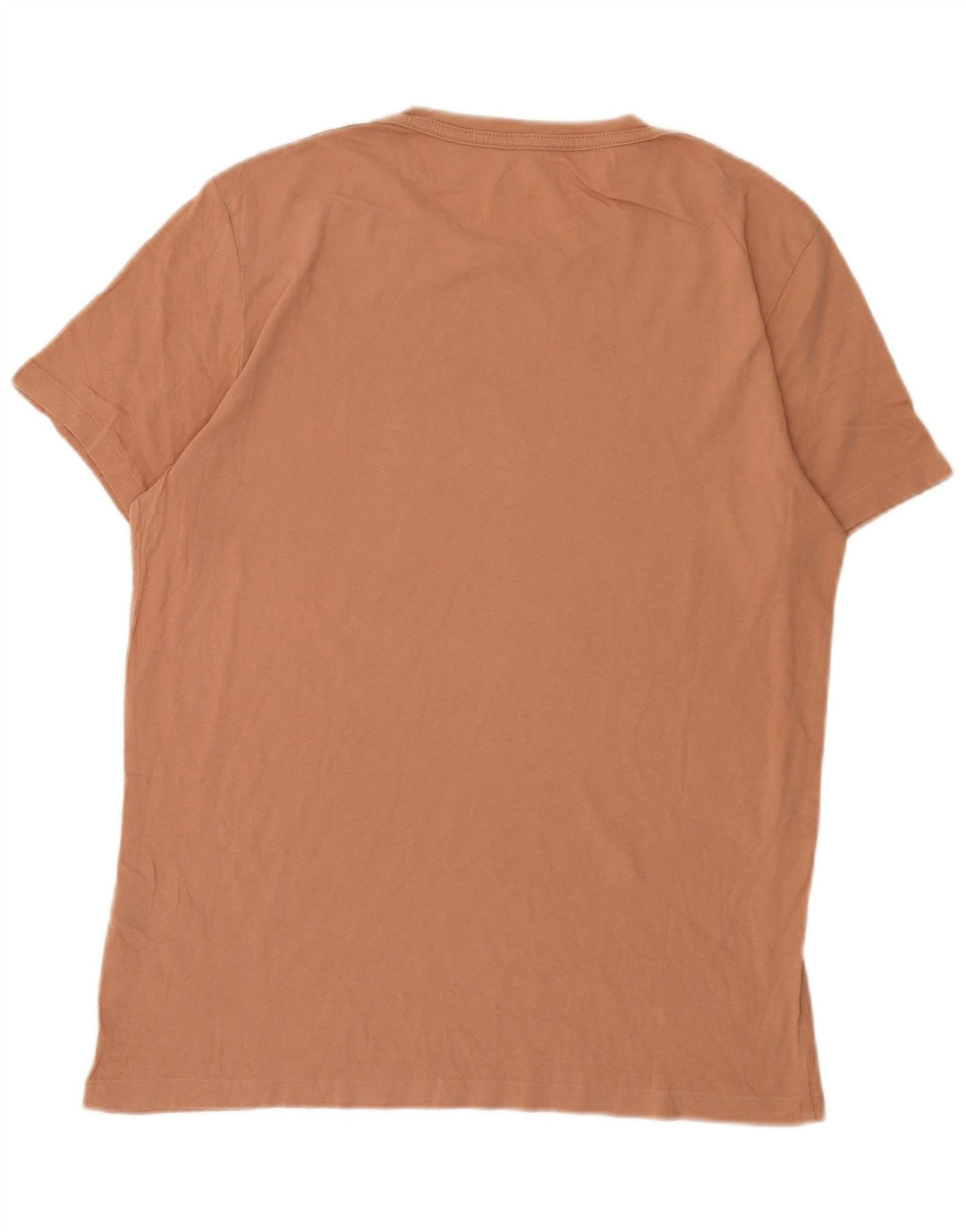 All Saints Herre T-Shirt Top Medium Brun Bomuld