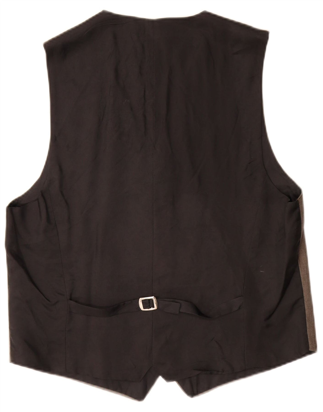 Vintage herrevest IT 52 Stor brun polyester