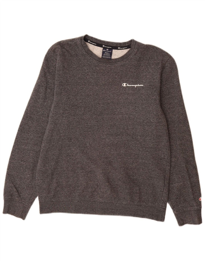 Champion Herre Sweatshirt Jumper Lille grå Flecked Bomuld