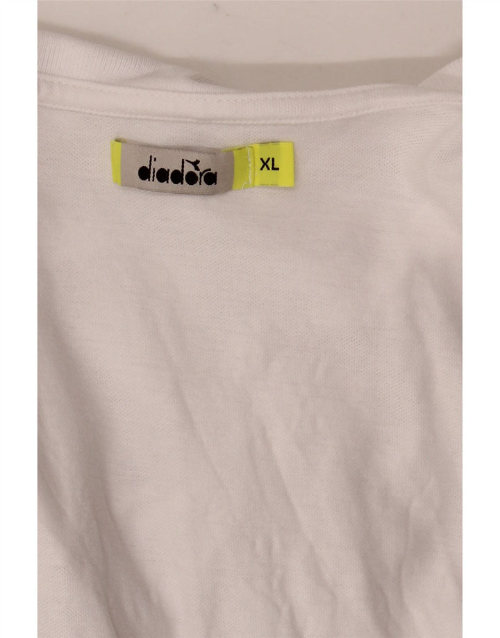 Diadora Dame Polo Shirt UK 18 XL Hvid