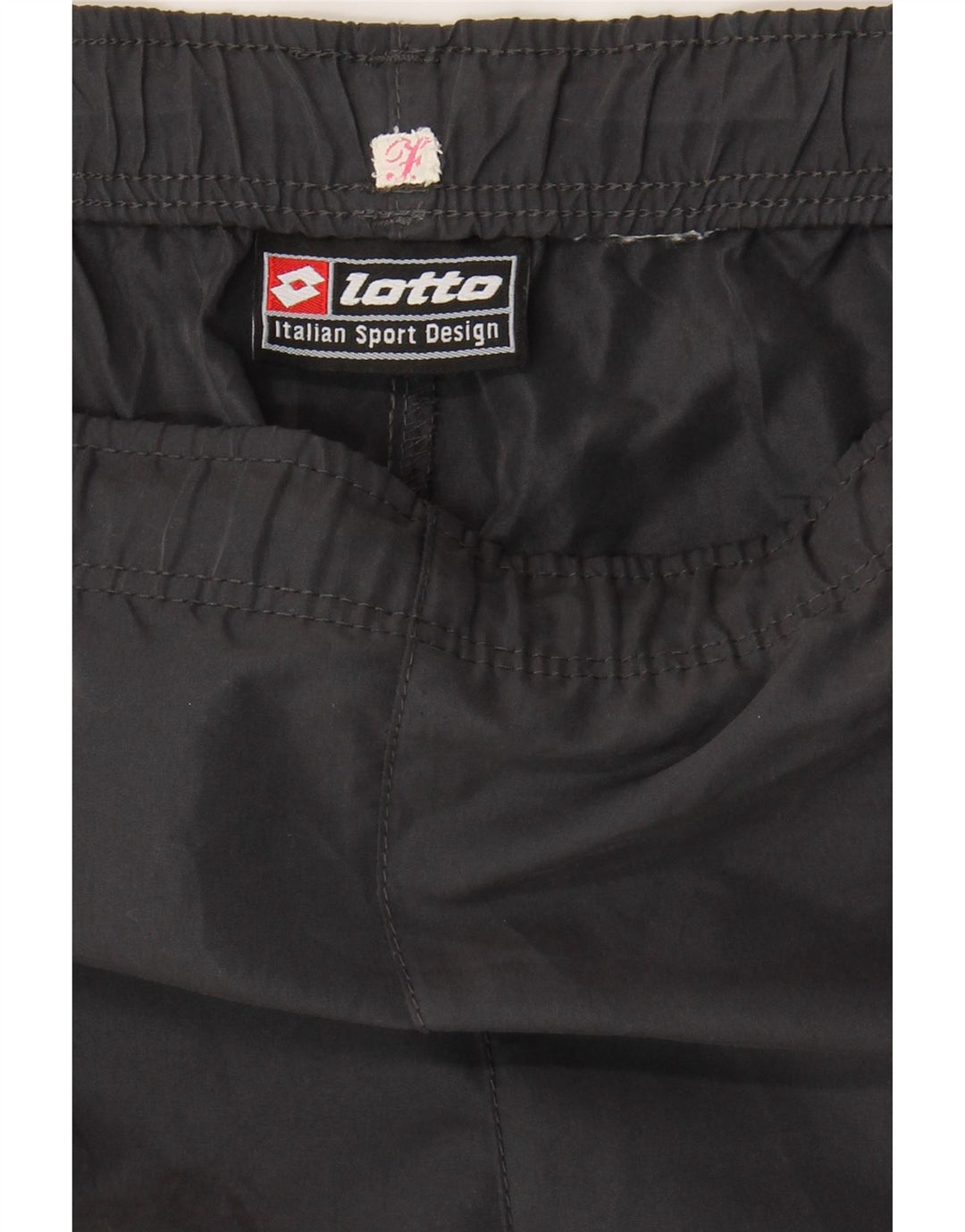 LOTTO Mens Sport Shorts XL Grey Vintage Lotto and Second-Hand Lotto from Messina Hembry 