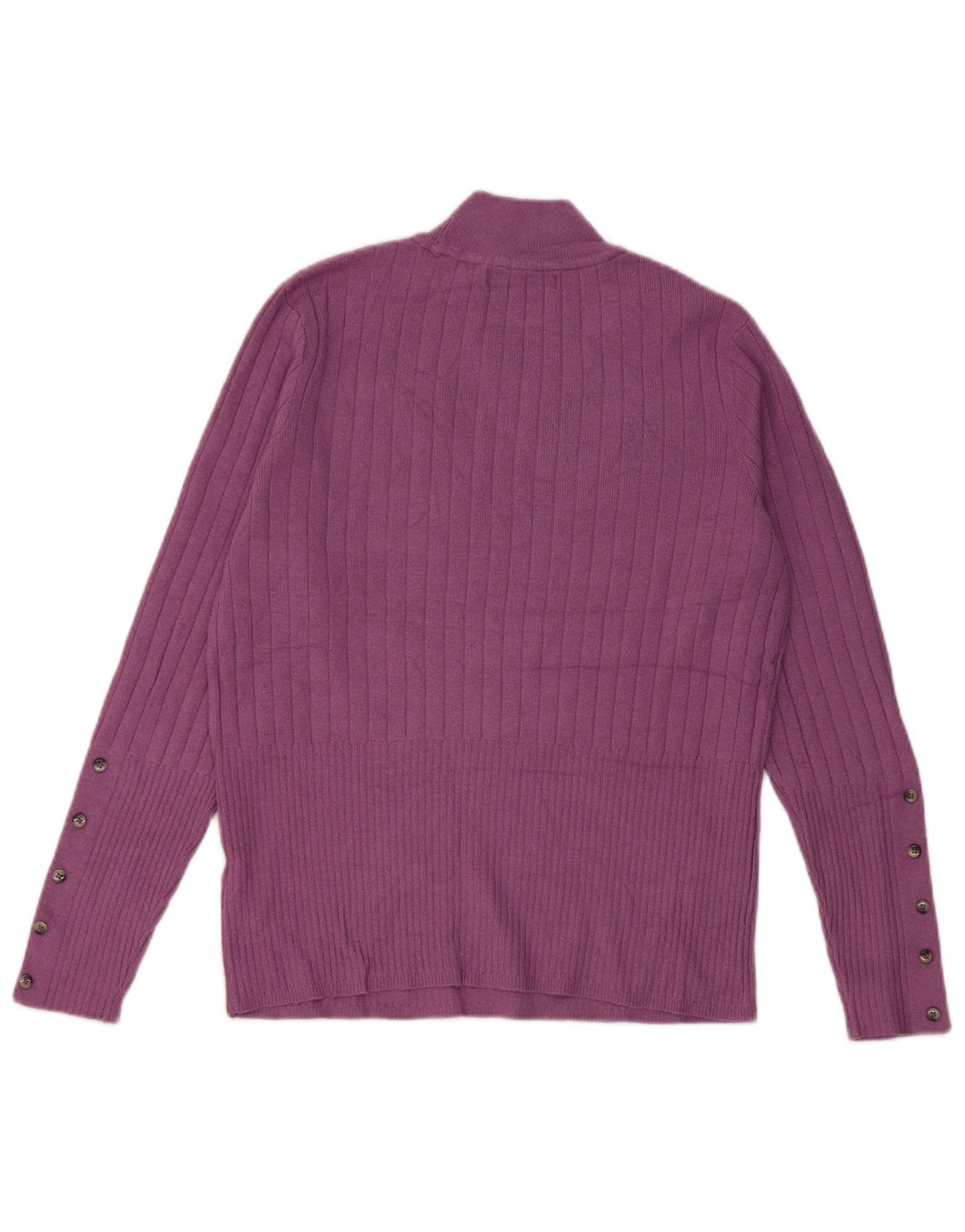 Marks & Spencer Dame Turtle Neck Jumper Sweater UK 14 Medium Purple