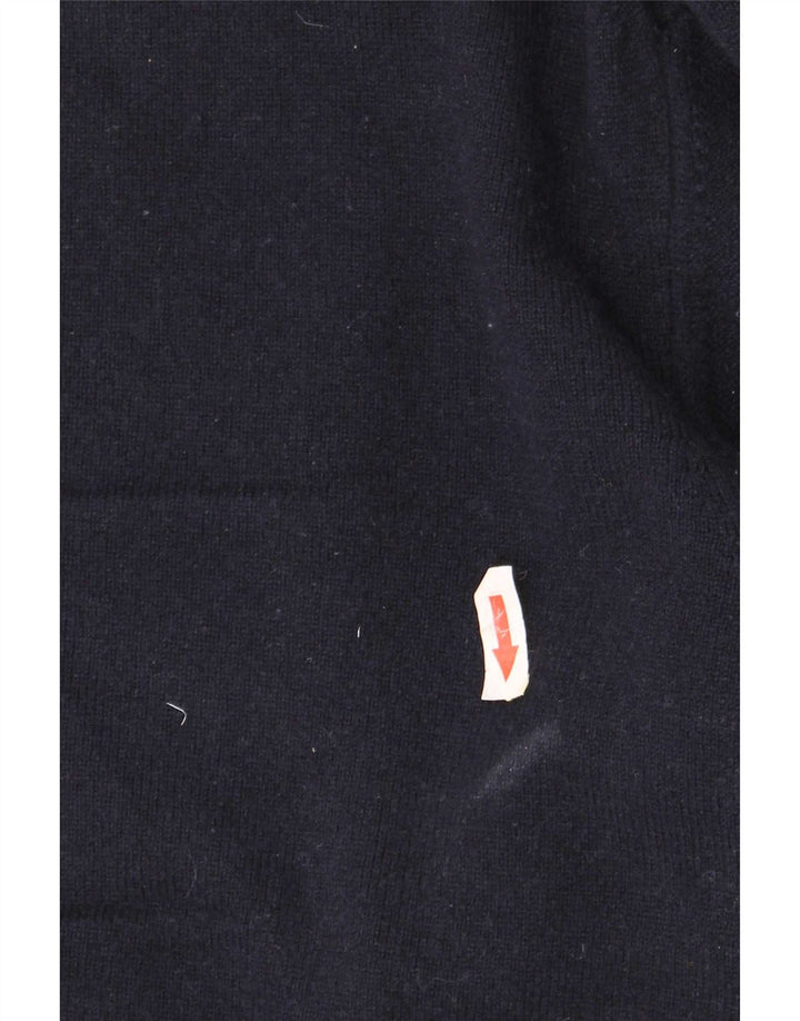 Gant Herre sweater med rund hals XL marineblå lammeuld