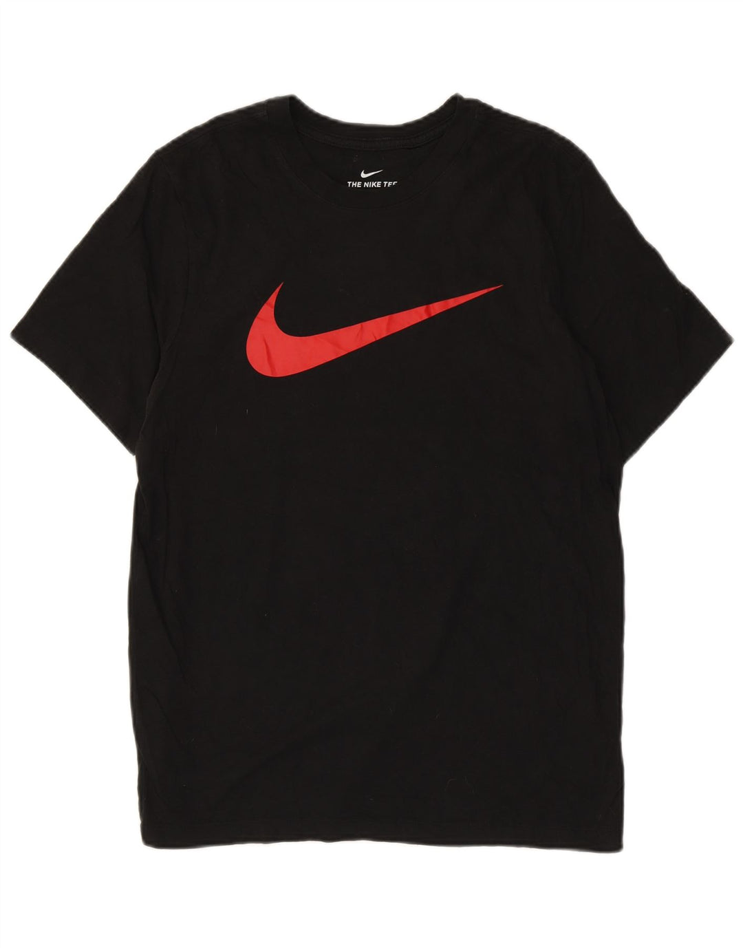 Nike Herre grafisk T-shirt Top Medium Sort Bomuld