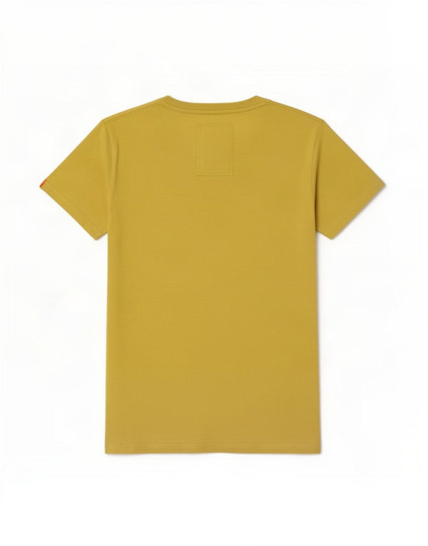 Superdry Herre grafisk T-shirt Top Lille Gul