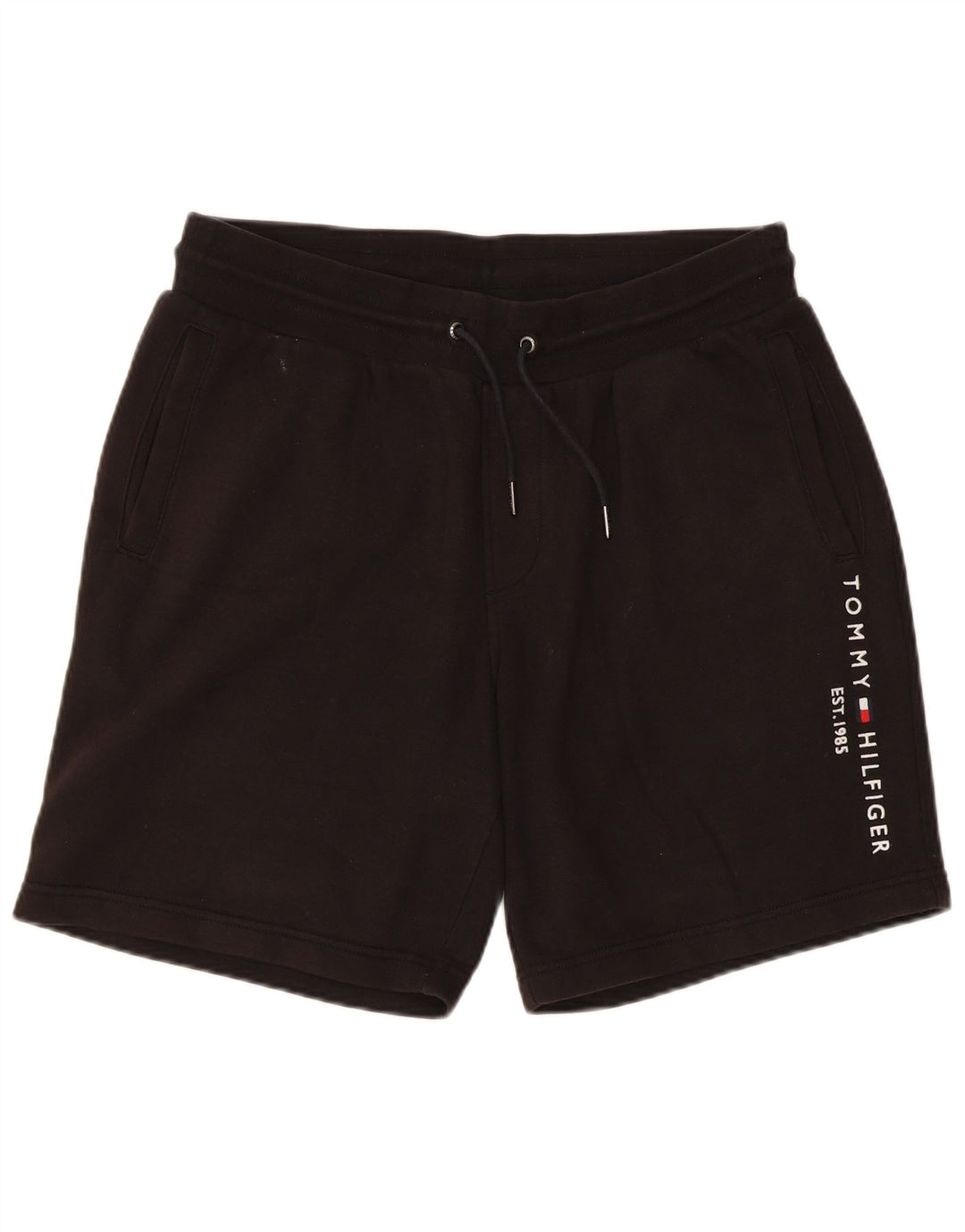 Tommy Hilfiger Herre grafiske sportsshorts Medium sort bomuld