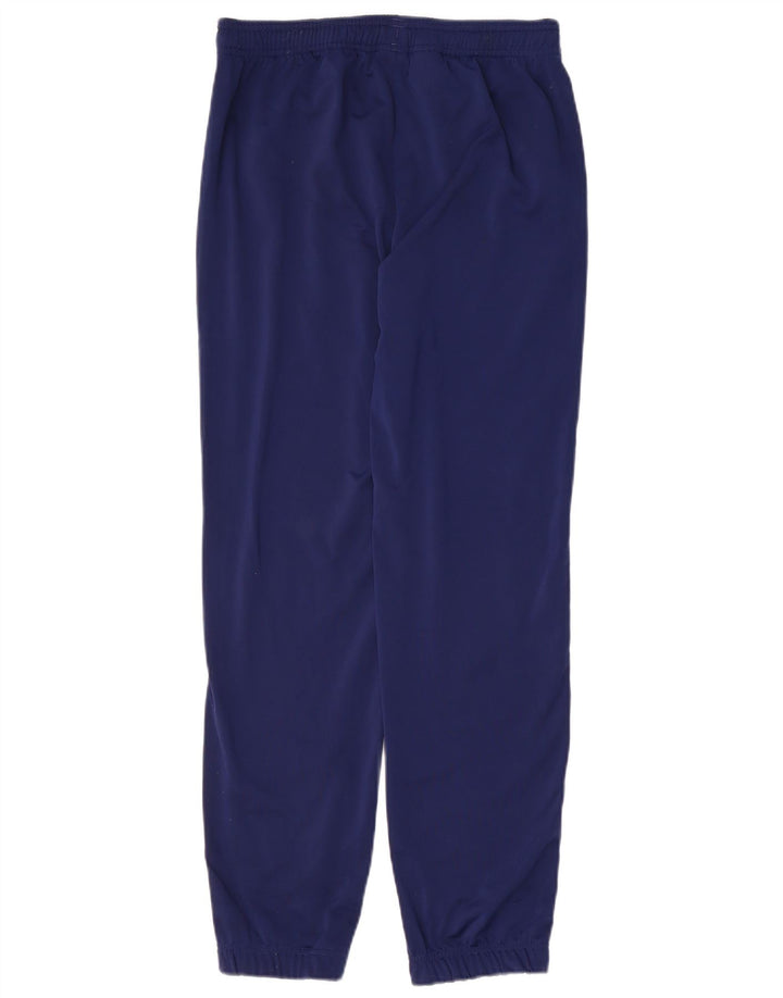 ADIDAS Boys Tracksuit Trousers Joggers 13-14 Years  Navy Blue Polyester